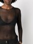 TOM FORD Doorzichtige tanktop Zwart - Thumbnail 5