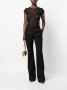 TOM FORD Doorzichtig T-shirt Zwart - Thumbnail 2