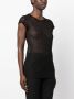 TOM FORD Doorzichtig T-shirt Zwart - Thumbnail 3