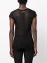 TOM FORD Doorzichtig T-shirt Zwart - Thumbnail 4