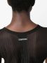 TOM FORD Doorzichtig T-shirt Zwart - Thumbnail 5
