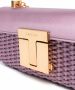 TOM FORD Shopper met logoplakkaat Paars - Thumbnail 3