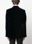TOM FORD Fluwelen blazer Blauw - Thumbnail 4