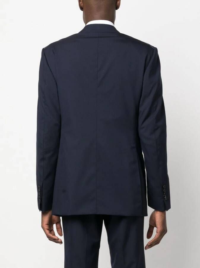 TOM FORD Pak met enkele rij knopen Blauw