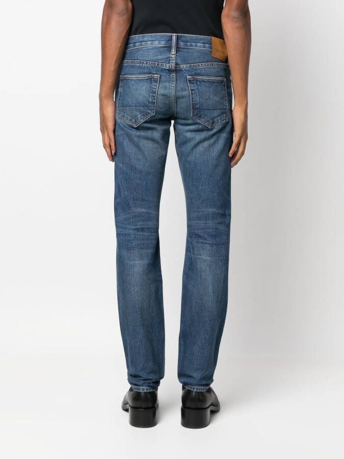 TOM FORD Slim-fit jeans Blauw
