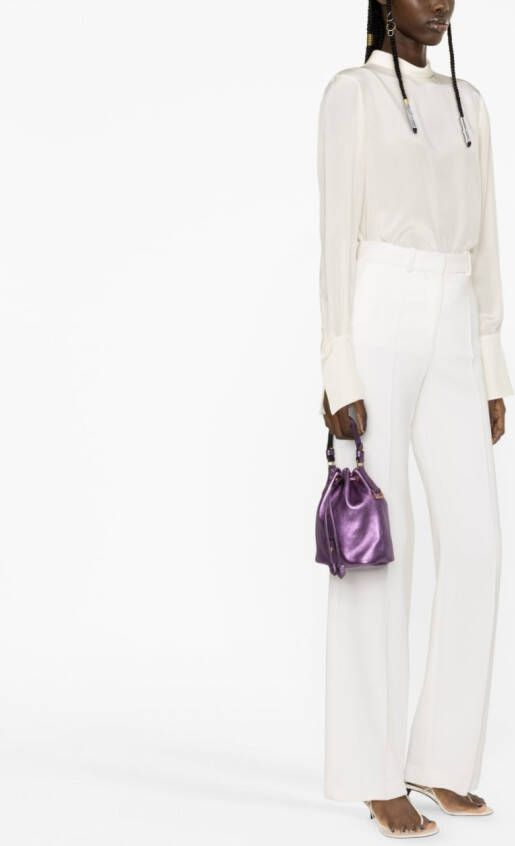 TOM FORD Disco kleine bucket-tas Paars