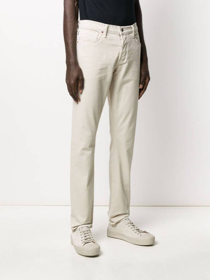 TOM FORD Straight broek Beige