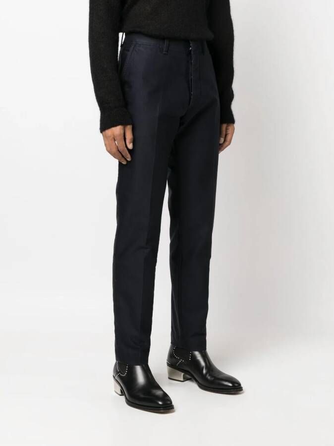 TOM FORD Straight chino Blauw