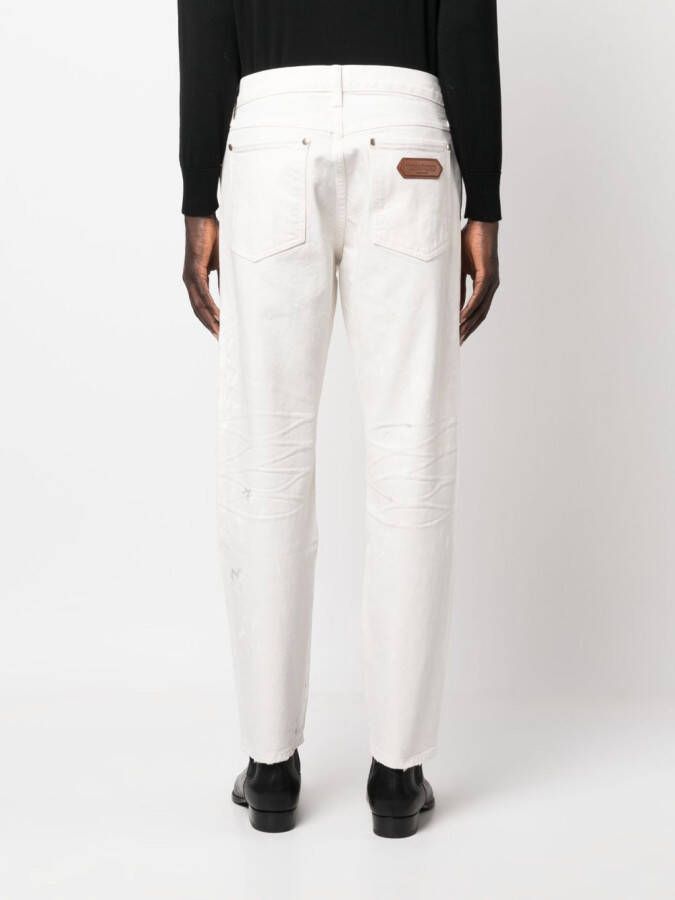 TOM FORD Straight jeans Wit