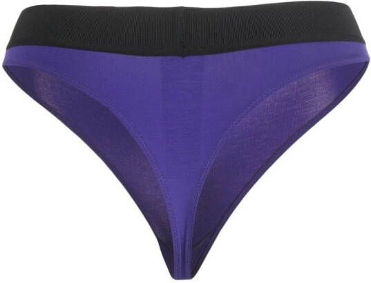 TOM FORD String met logoprint Paars
