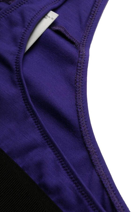 TOM FORD String met logoprint Paars