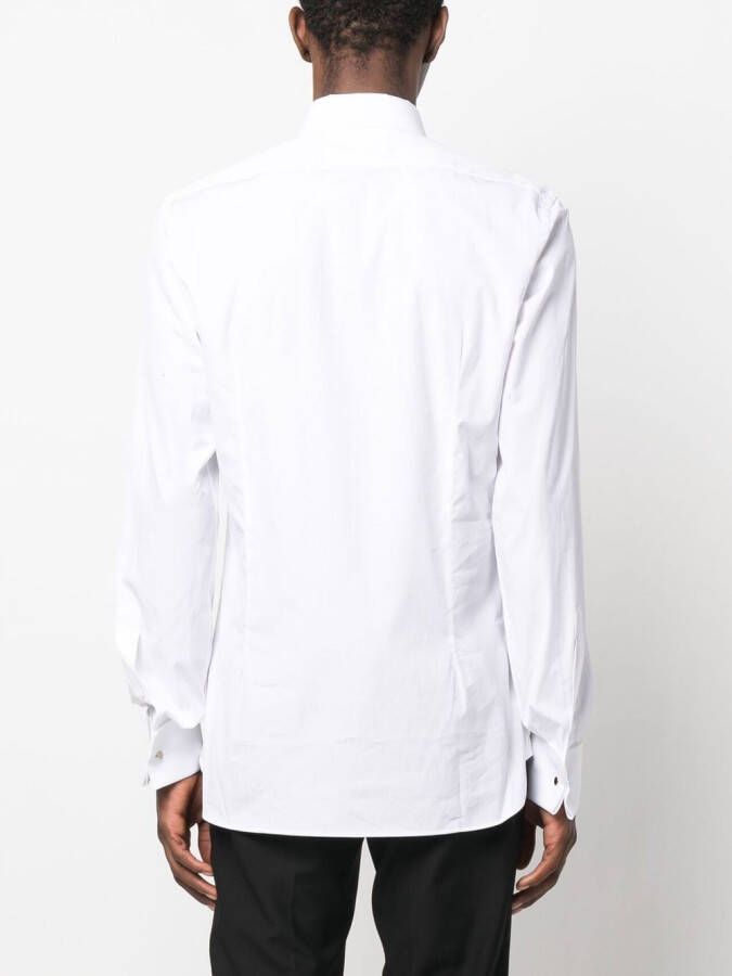 TOM FORD Sweater met geplooid detail Wit