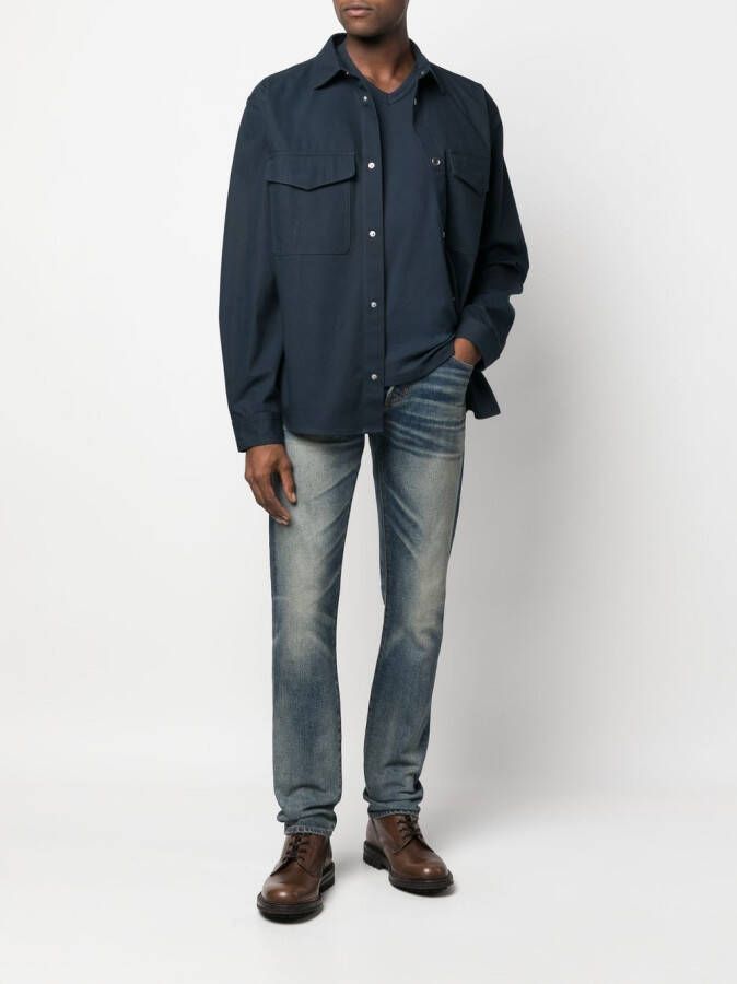 TOM FORD T-shirt Blauw