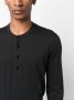 TOM FORD T-shirt met knoopsluiting Zwart - Thumbnail 5