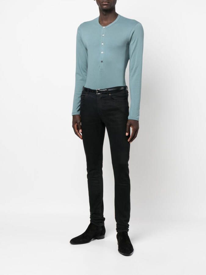 TOM FORD T-shirt met lange mouwen Blauw