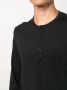 TOM FORD T-shirt met fluwelen afwerking Zwart - Thumbnail 5