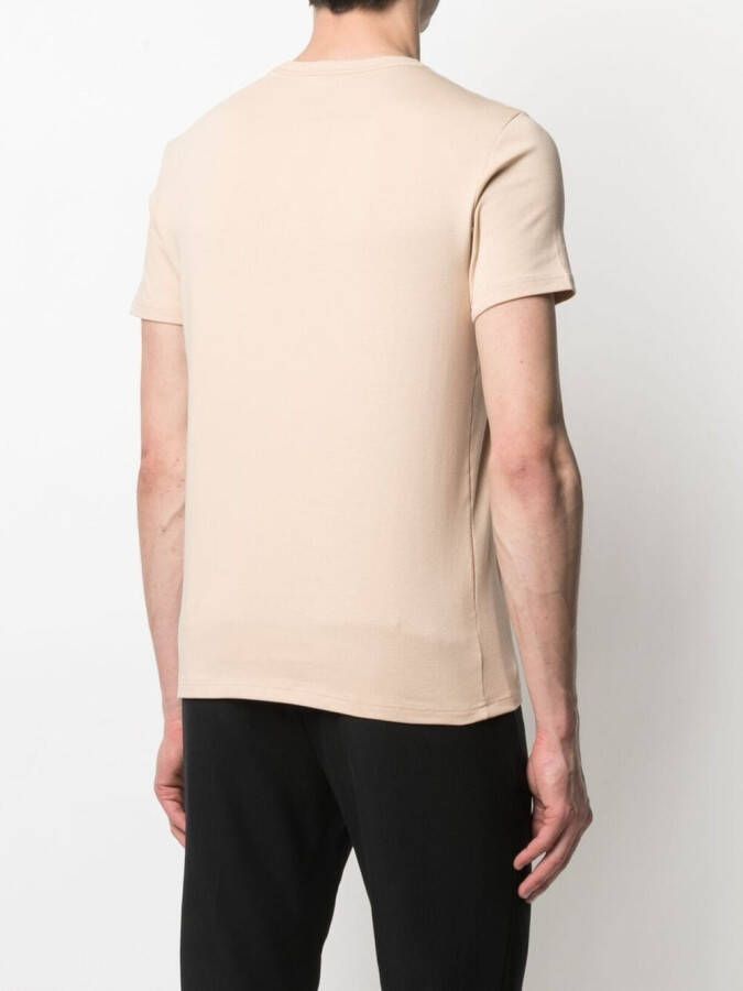 TOM FORD T-shirt met logopatch Beige