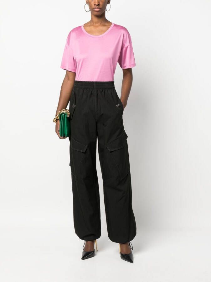 TOM FORD T-shirt met logopatch Roze