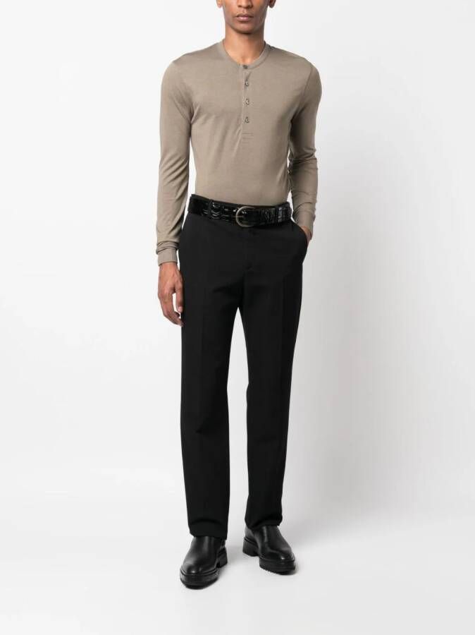 TOM FORD T-shirt met ronde hals Groen