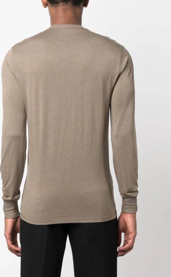 TOM FORD T-shirt met ronde hals Groen