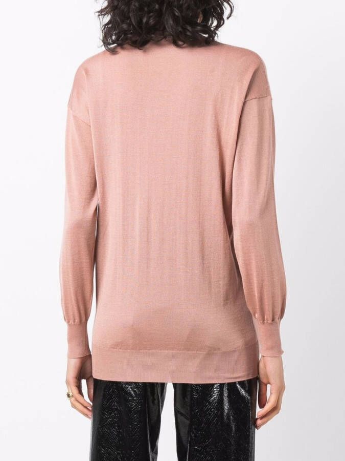 TOM FORD Top met hoge hals Roze