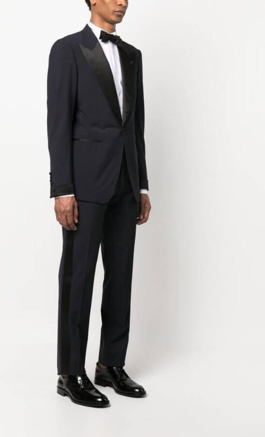 TOM FORD Pak met enkele rij knopen Blauw