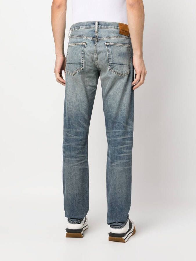 TOM FORD Jeans met effect Blauw