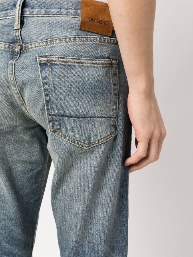 TOM FORD Jeans met effect Blauw