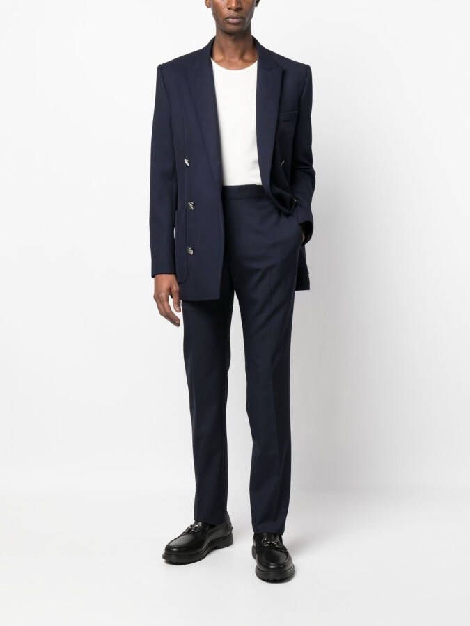 TOM FORD Wollen pantalon Blauw