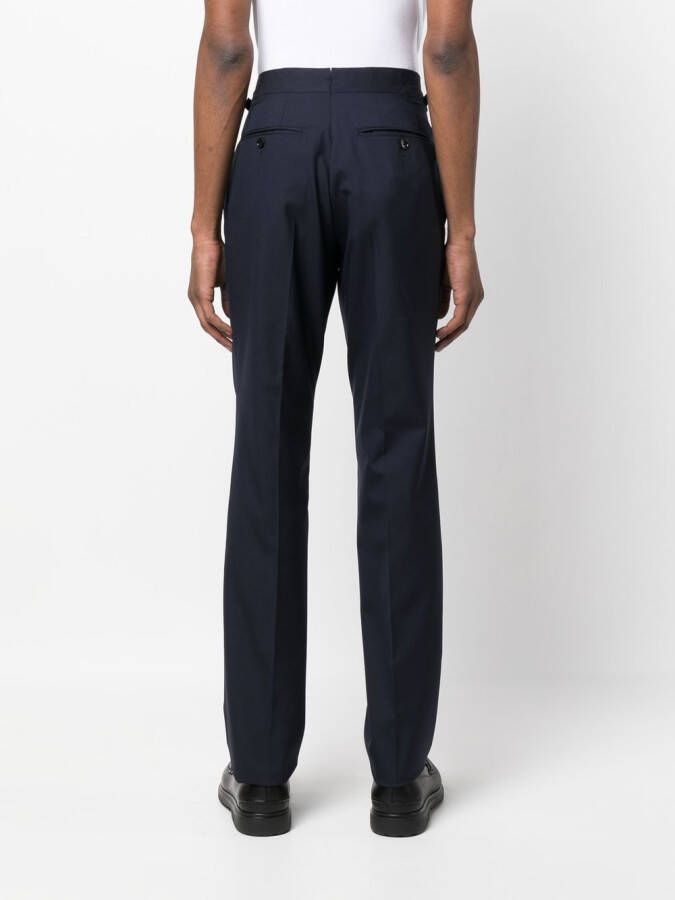 TOM FORD Wollen pantalon Blauw
