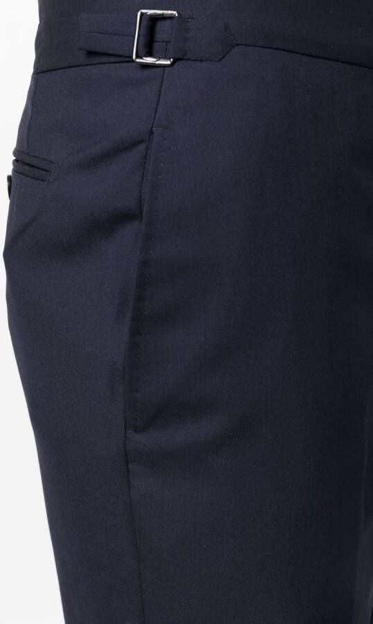 TOM FORD Wollen pantalon Blauw