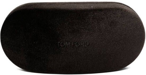TOM FORD Eyewear Zonnebril met vierkant montuur Zwart