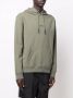 Tom Wood Hoodie met logoprint Groen - Thumbnail 4