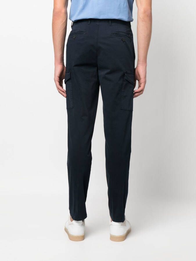 Tommy Hilfiger Broek met cargo zak Blauw