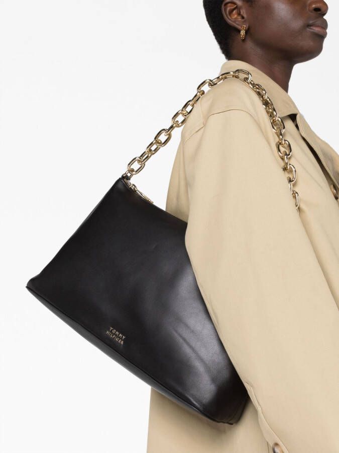 Tommy Hilfiger Chic schoudertas Zwart