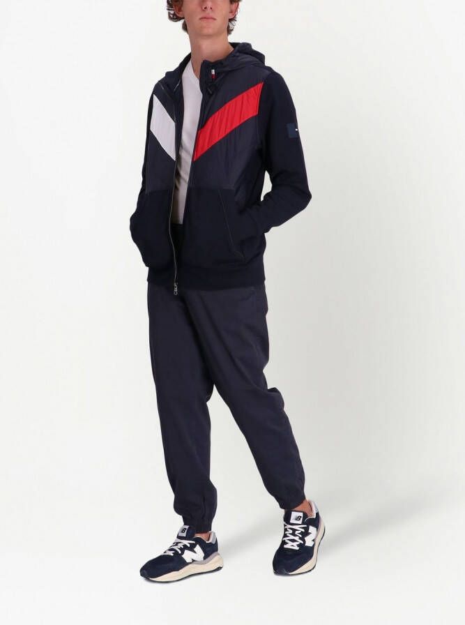 Tommy Hilfiger Hoodie met rits Blauw