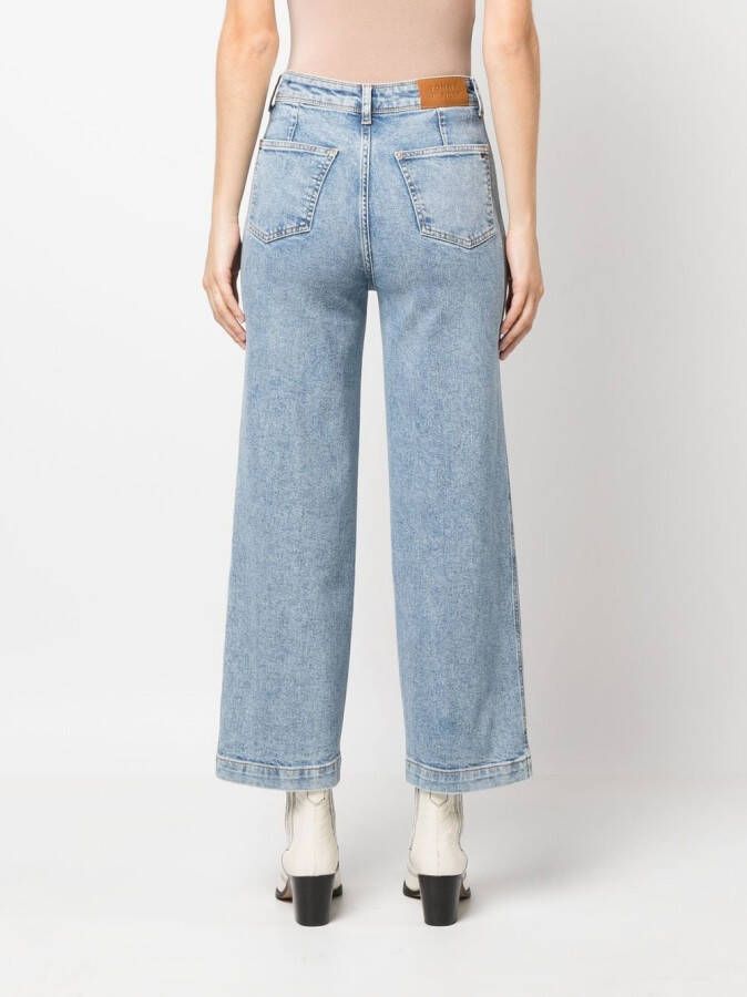 Tommy Hilfiger Cropped jeans Blauw