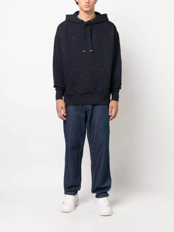 Tommy Hilfiger Hoodie met monogram patroon Blauw