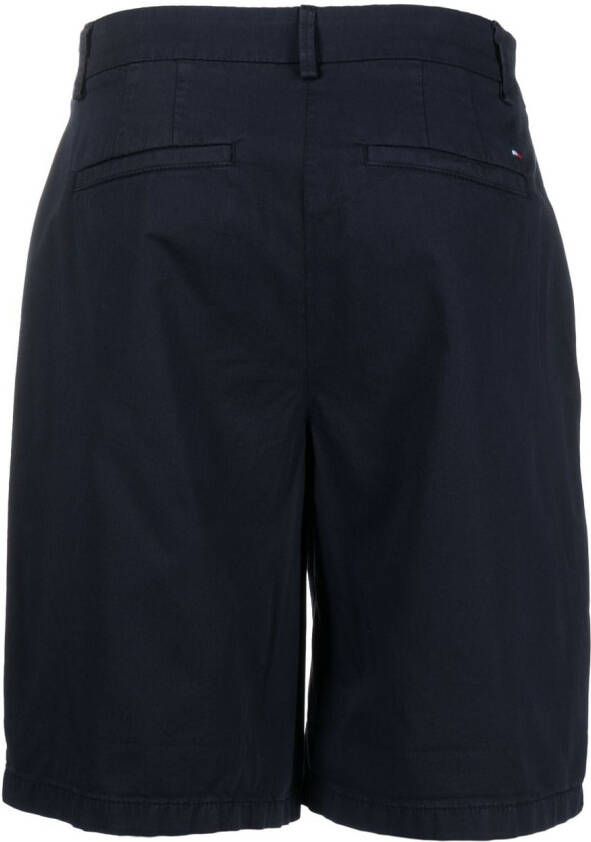 Tommy Hilfiger Shorts met geborduurd logo Blauw