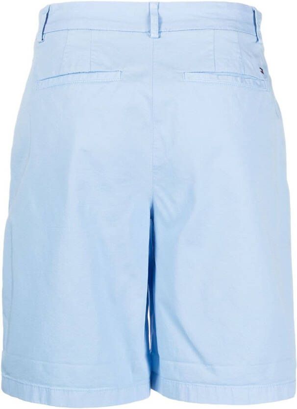 Tommy Hilfiger Shorts met geborduurd logo Blauw