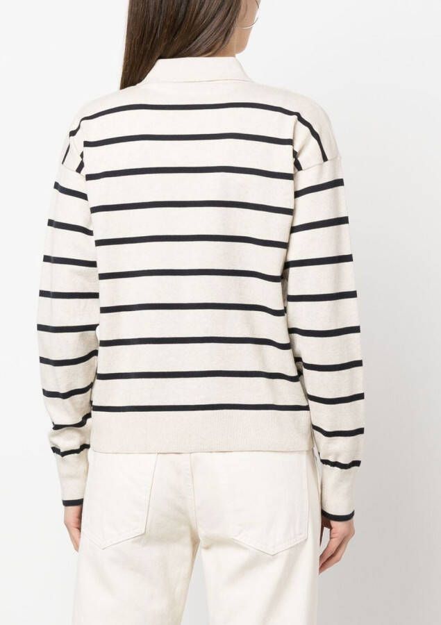 Tommy Hilfiger Gestreepte trui Beige