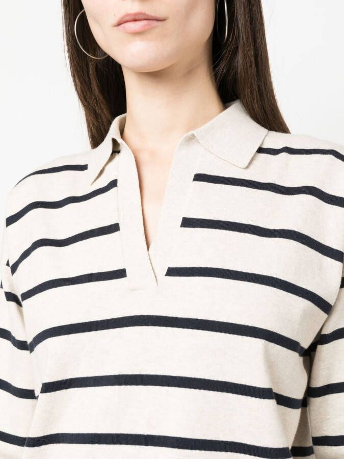Tommy Hilfiger Gestreepte trui Beige