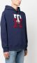 Tommy Hilfiger Hoodie met logopatch Blauw - Thumbnail 3