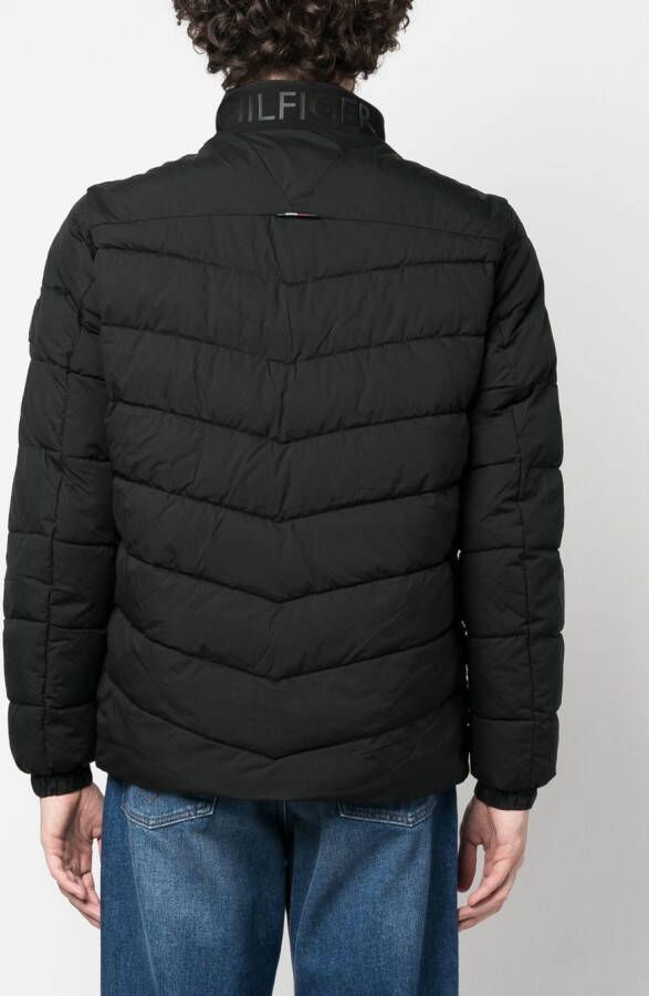 Tommy Hilfiger Jack met rits Zwart