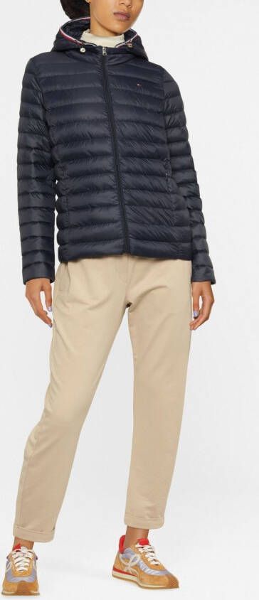 Tommy Hilfiger Jas met capuchon Blauw