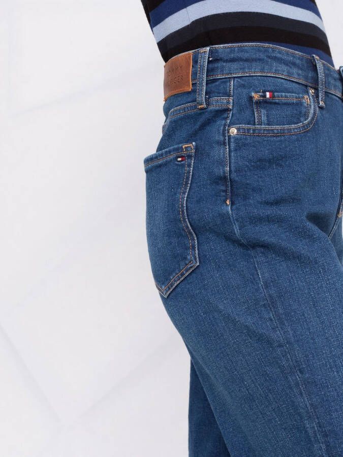 Tommy Hilfiger Jeans met toelopende pijpen Blauw