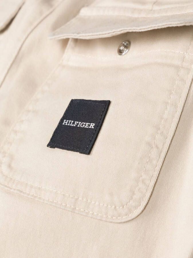 Tommy Hilfiger Junior Chino met logopatch Beige