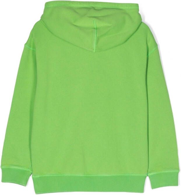 Tommy Hilfiger Junior Hoodie met borduurwerk Groen