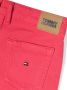 Tommy Hilfiger Junior Spijkershorts met franje afwerking Roze - Thumbnail 3