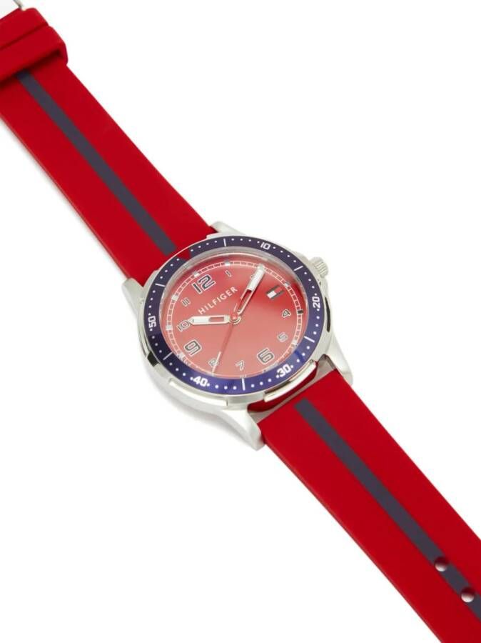 Tommy Hilfiger Junior Horloge van roestvrij staal Rood